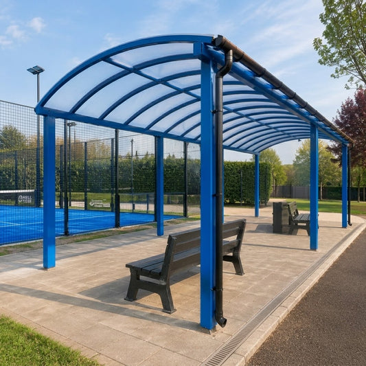 Junior Padel Court Canopy – 8m x 6m Outdoor Play Area Shelter